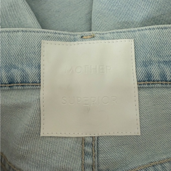 NWT MOTHER Superior High Waisted Hiker Hover in I Do Declare Size 30 - Picture 4 of 10